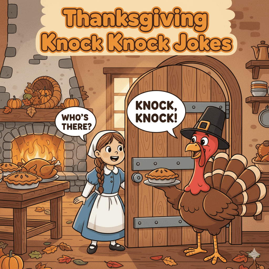 Thanksgiving Knock Knock Jokes