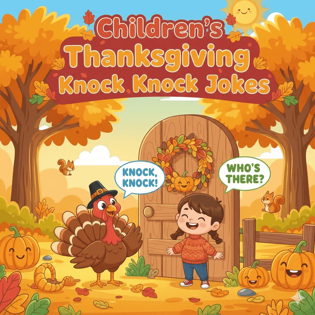 Children’s Thanksgiving Knock Knock Jokes