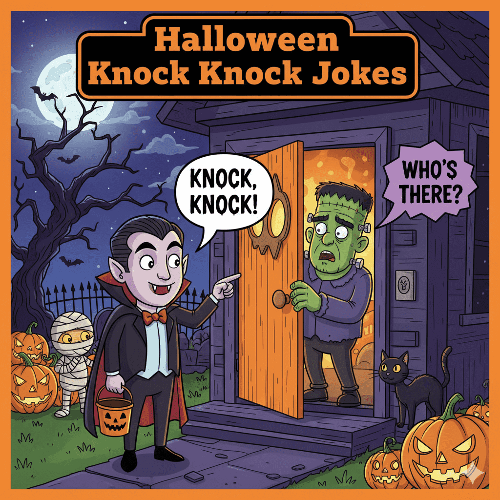 Halloween Knock Knock Jokes