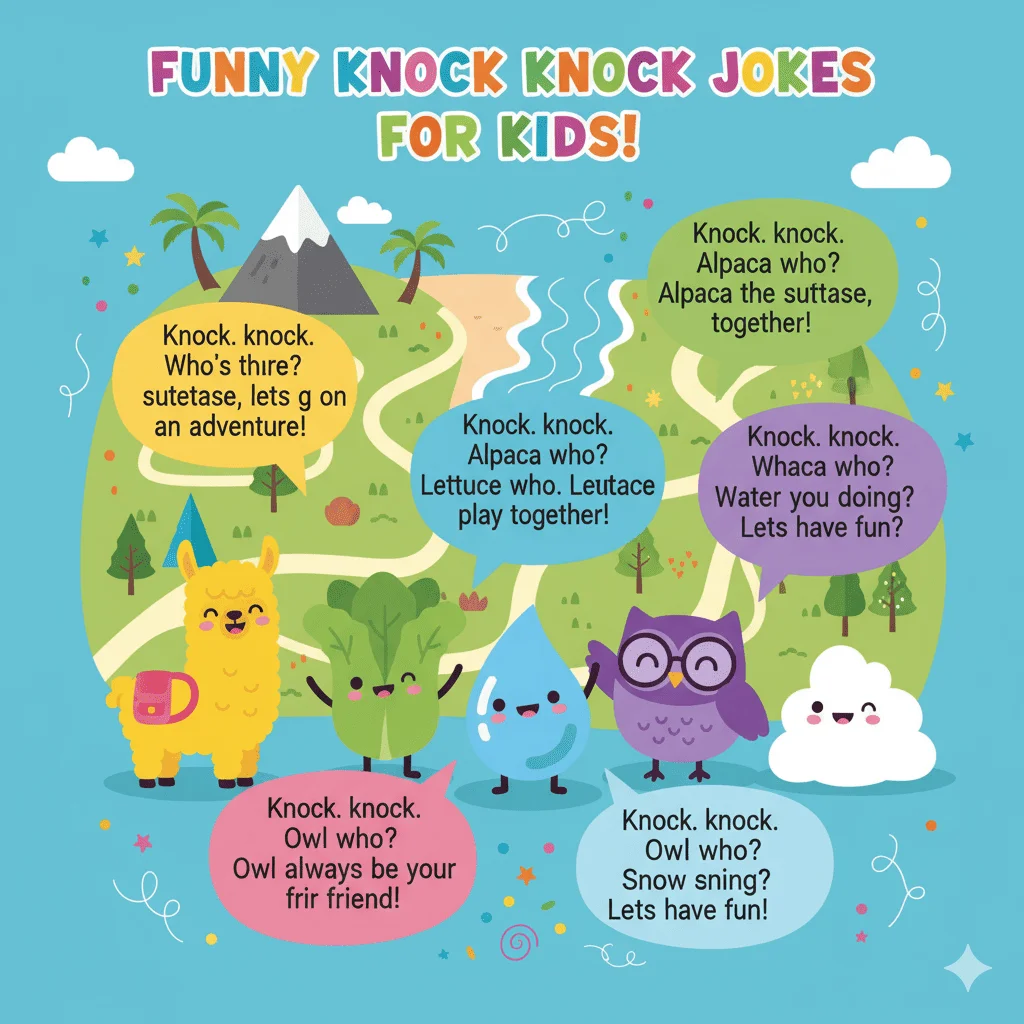 Funny Knock Knock Jokes for 4 Year Olds