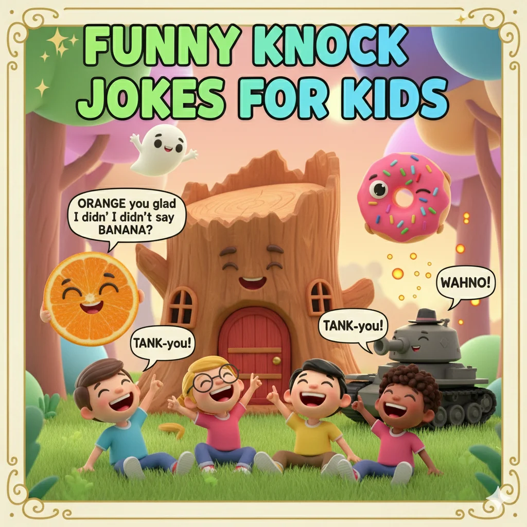 Funny Knock Knock Jokes for Kids