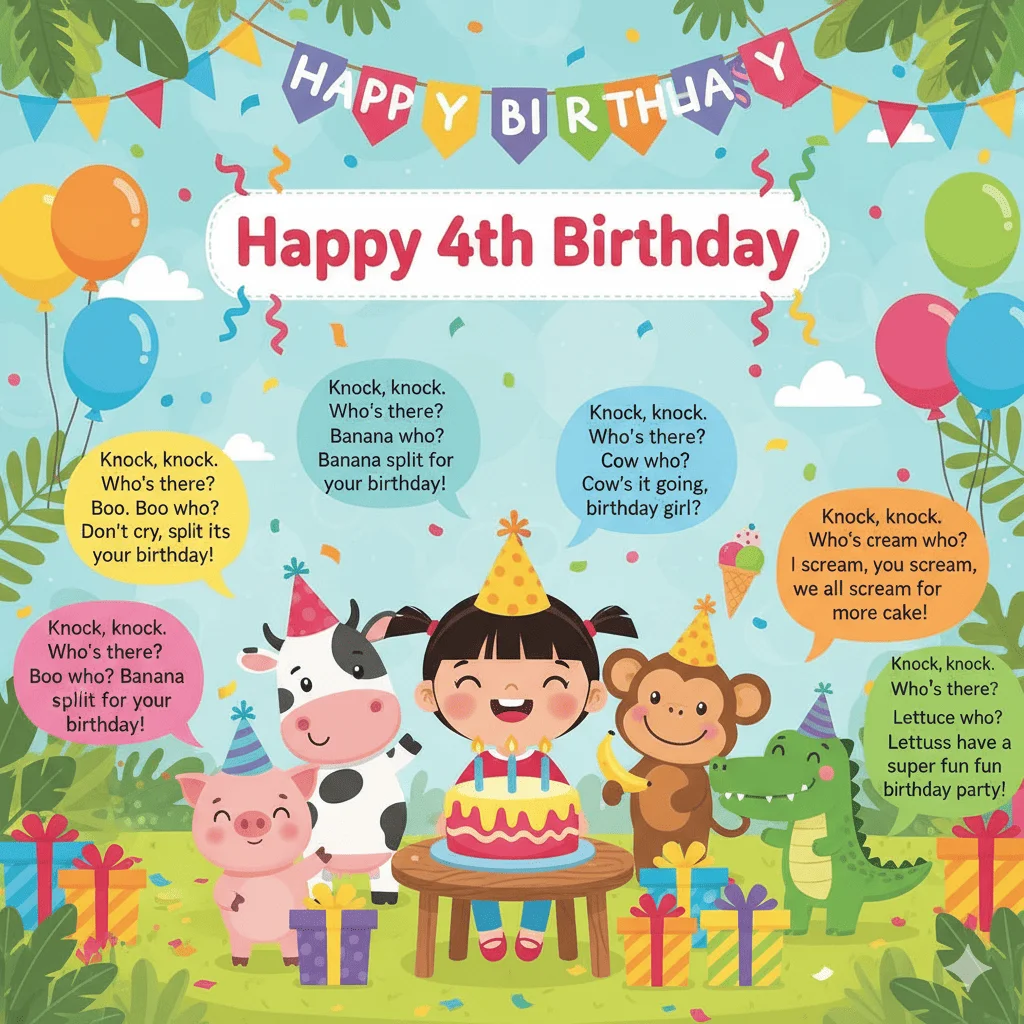 Knock Knock Jokes for 4 Year Olds Girl