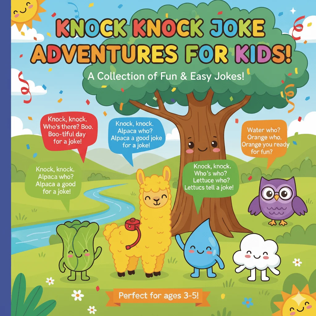 Knock Knock Joke Books for 4 Year Olds