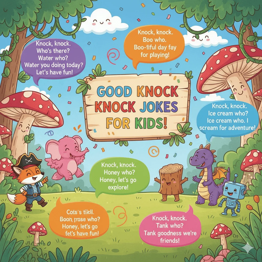 Good Knock Knock Jokes for 4 Year Olds