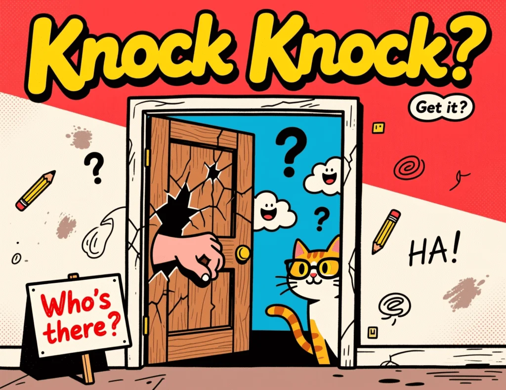 Corny Knock Knock Jokes for Adults