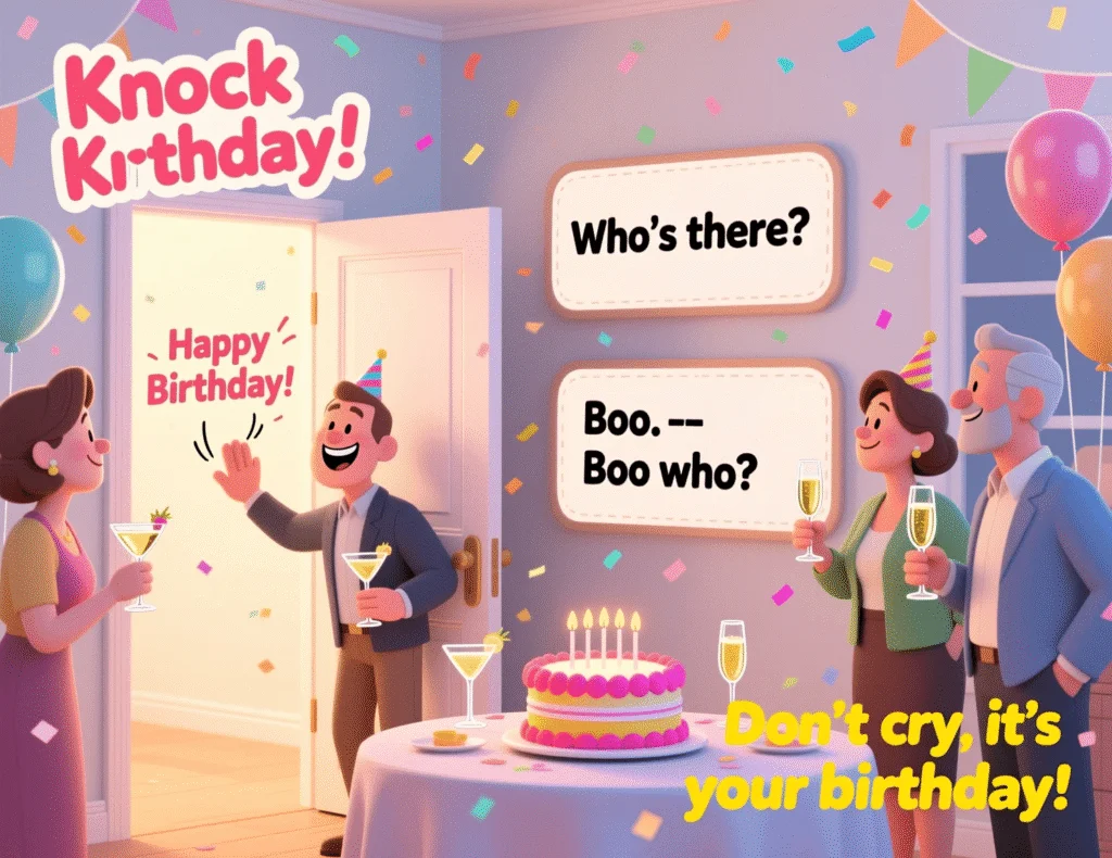 Birthday Knock Knock Jokes for Adults