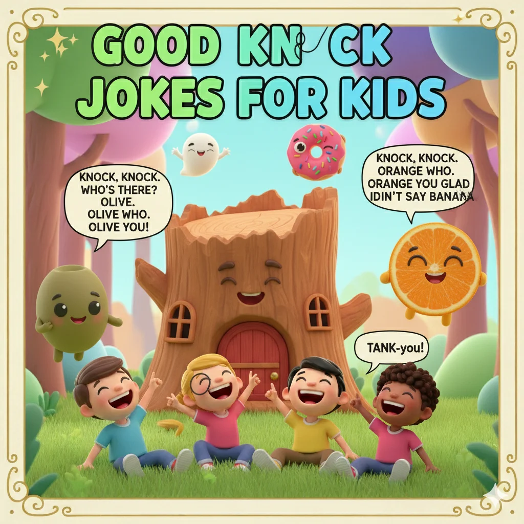 Good Knock Knock Jokes for Kids