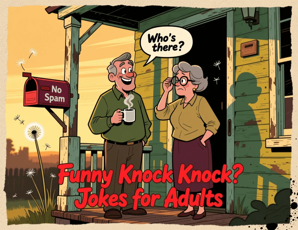 Funny Knock Knock Jokes for Adults