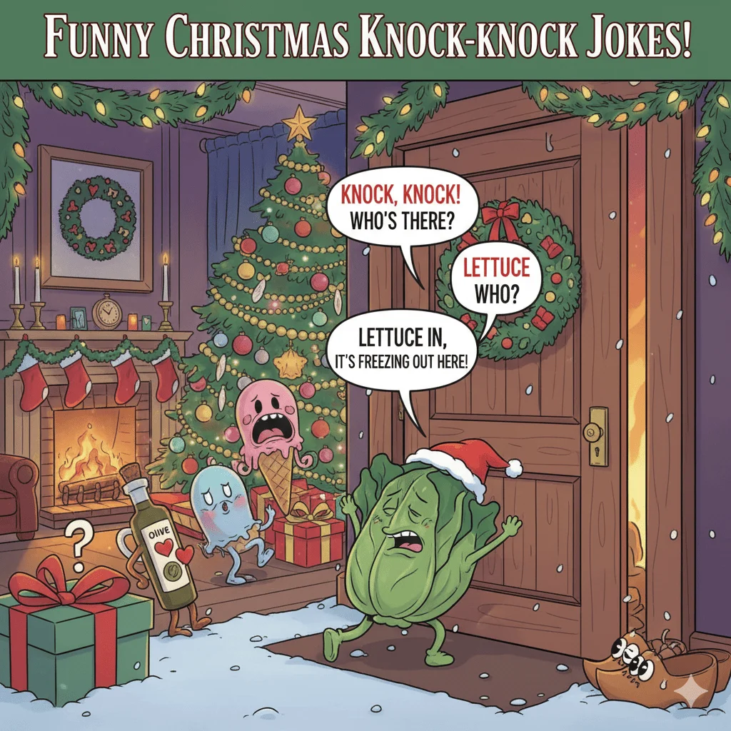 Funny Christmas Knock Knock Jokes