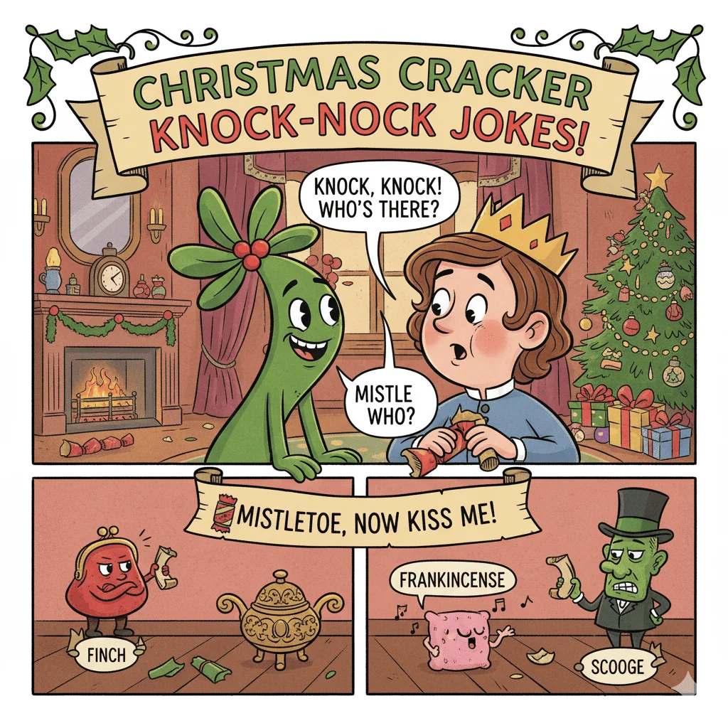 Christmas Cracker Knock Knock Jokes
