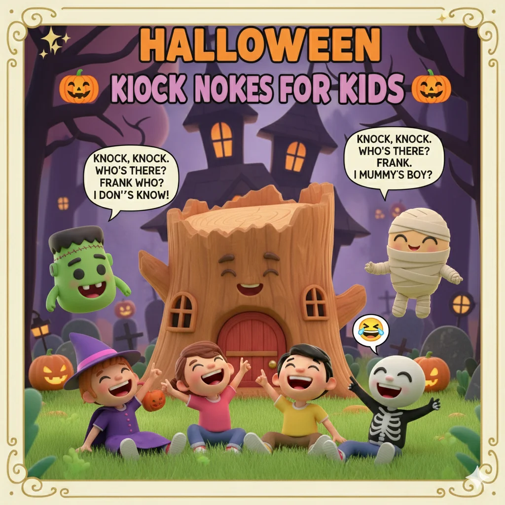 Halloween Knock Knock Jokes for Kids