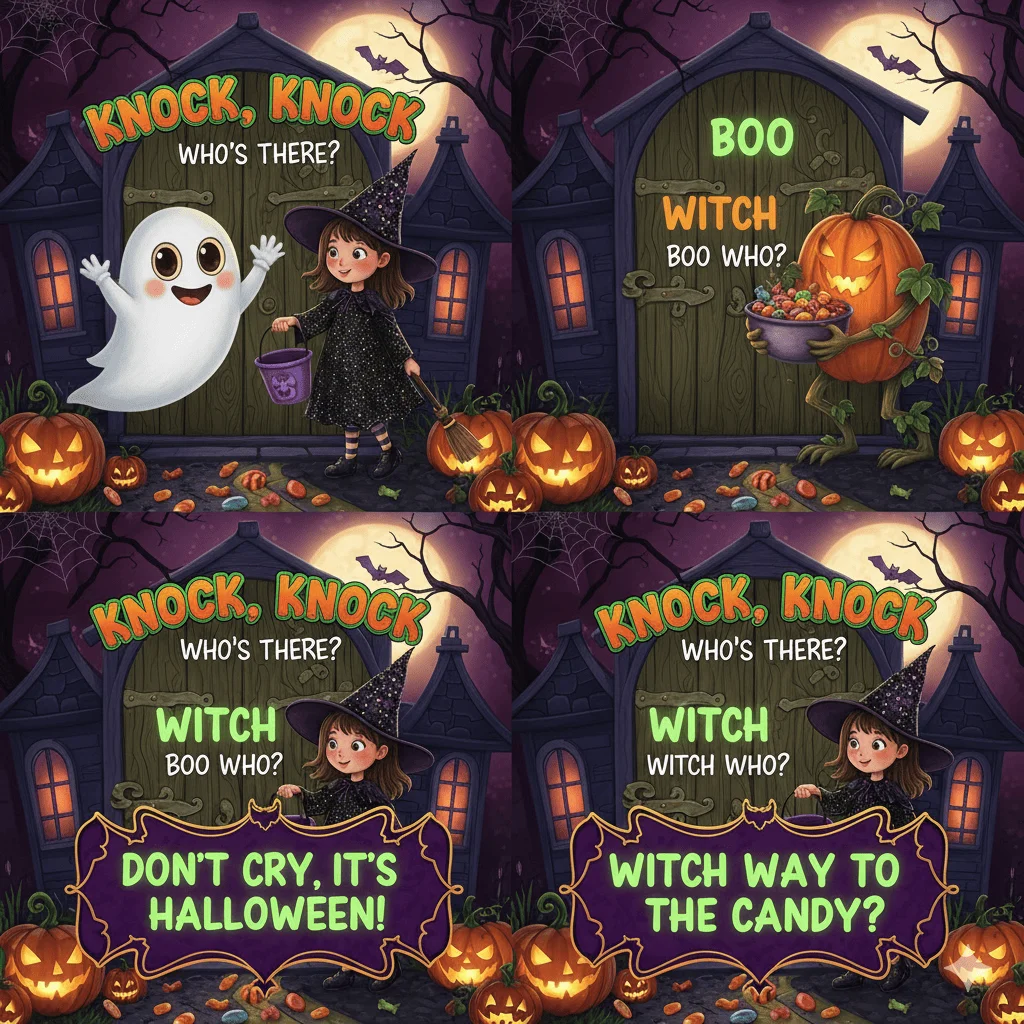 Halloween Knock Knock Jokes for Kids