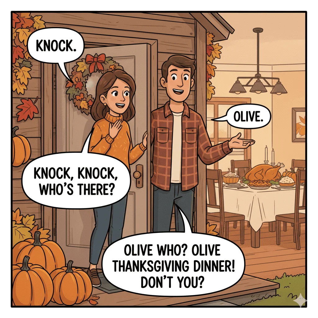 Thanksgiving Day Knock Knock Jokes
