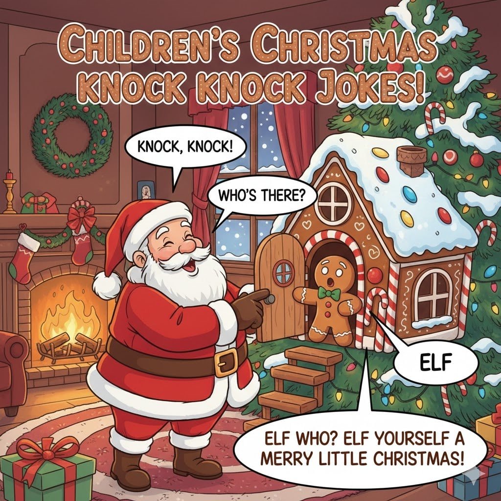 Children’s Christmas Knock Knock Jokes