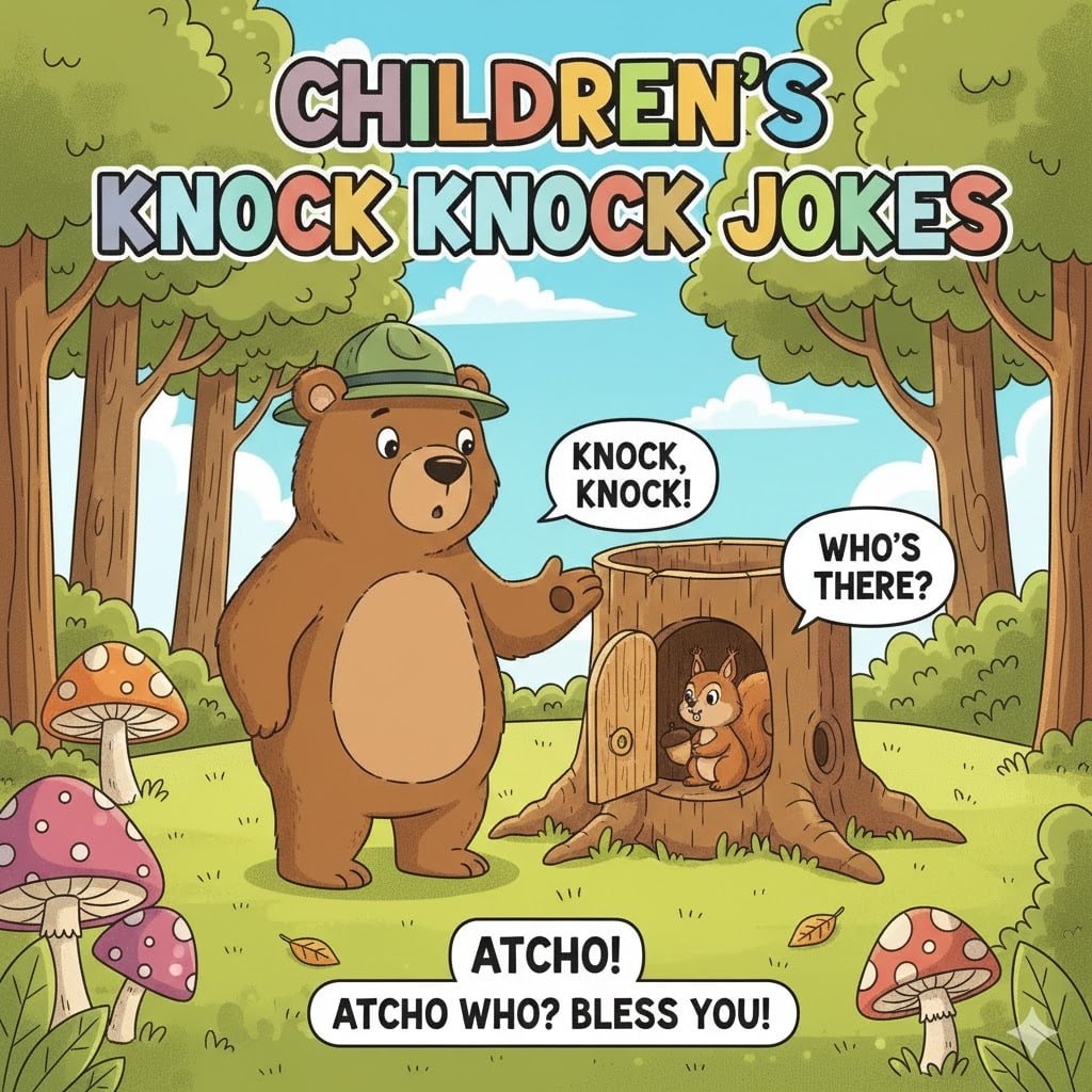 Children’s Knock Knock Jokes Free