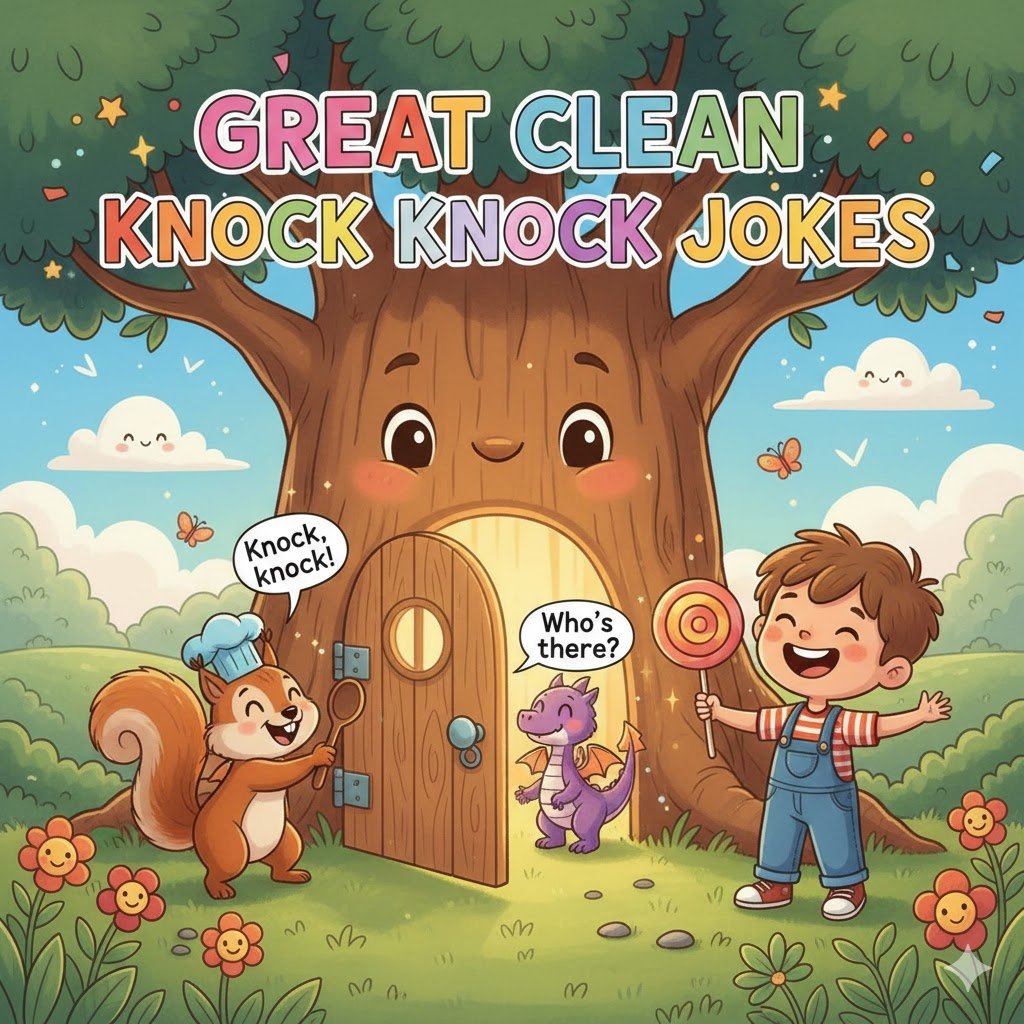 Great Clean Knock Knock Jokes