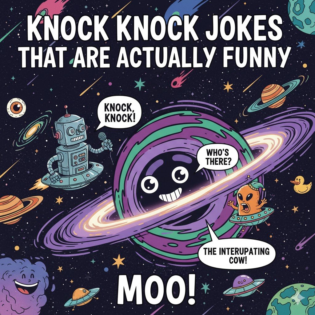 Knock Knock Jokes That Are Actually Funny 