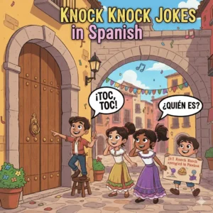 Knock Knock Jokes in Spanish.