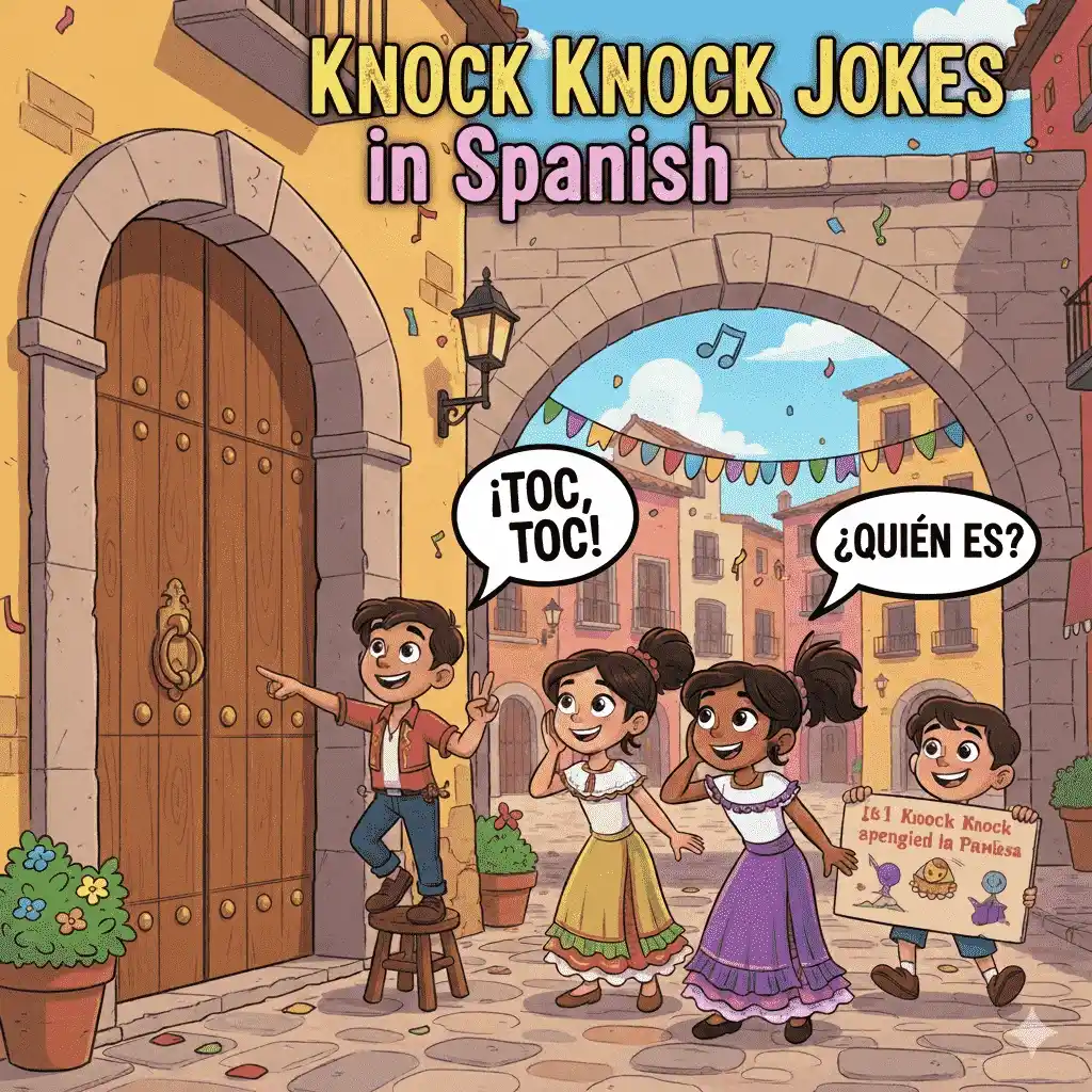 Knock Knock Jokes in Spanish.
