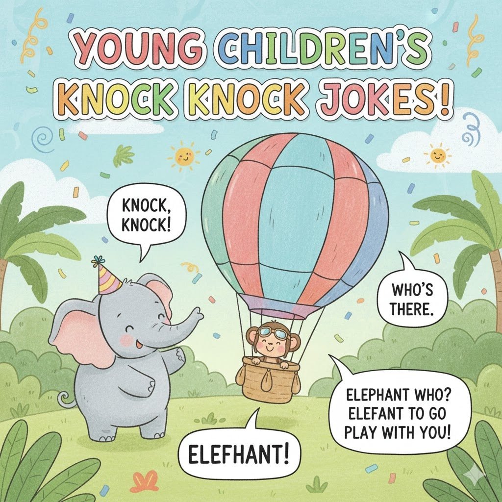 Young Children’s Knock Knock Jokes