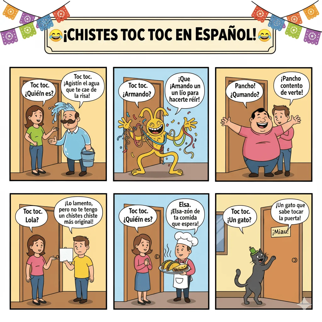 Good Knock Knock Jokes in Spanish