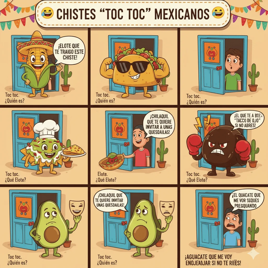 Funny Mexican Knock Knock Jokes in Spanish