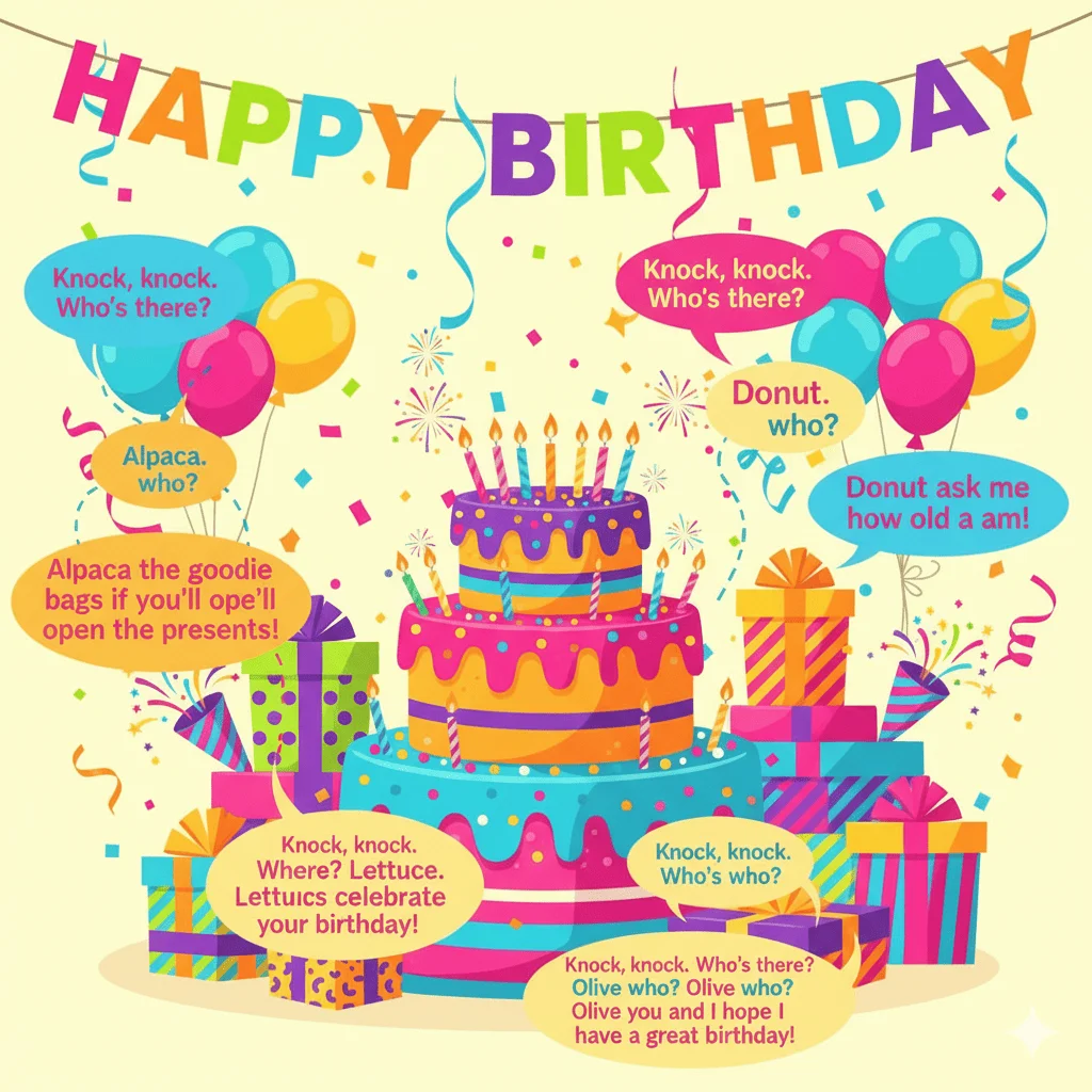 Happy Birthday Knock Knock Jokes