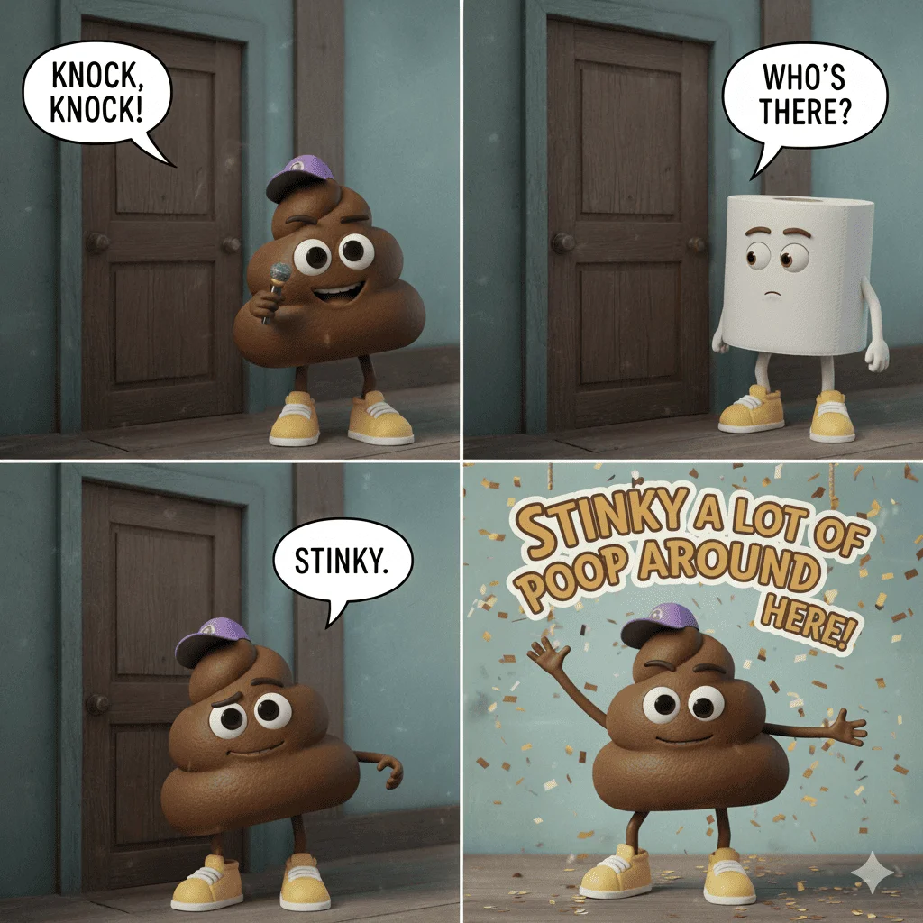 Best Knock Knock Jokes Poop
