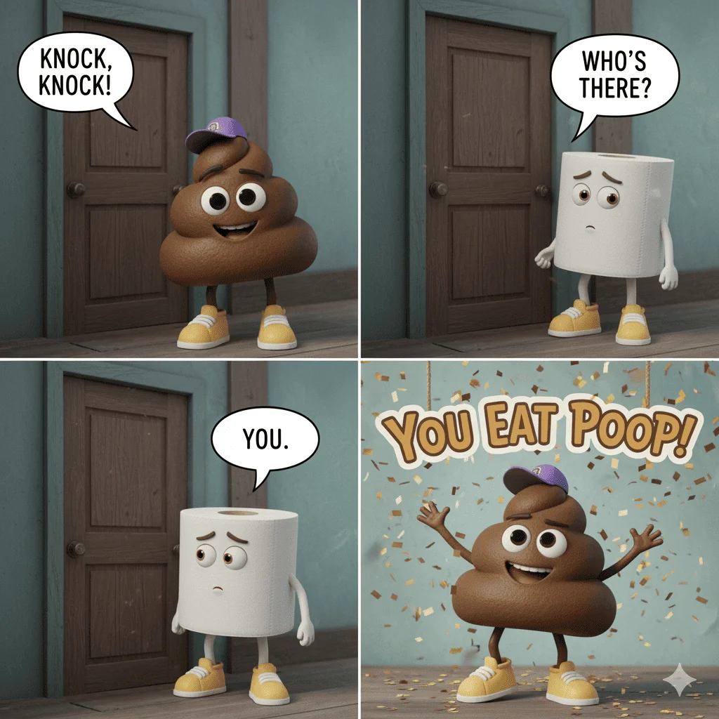IEat Poop Knock Knock Joke