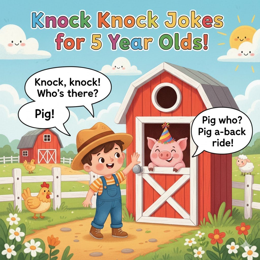 knock knock jokes for 5 year olds