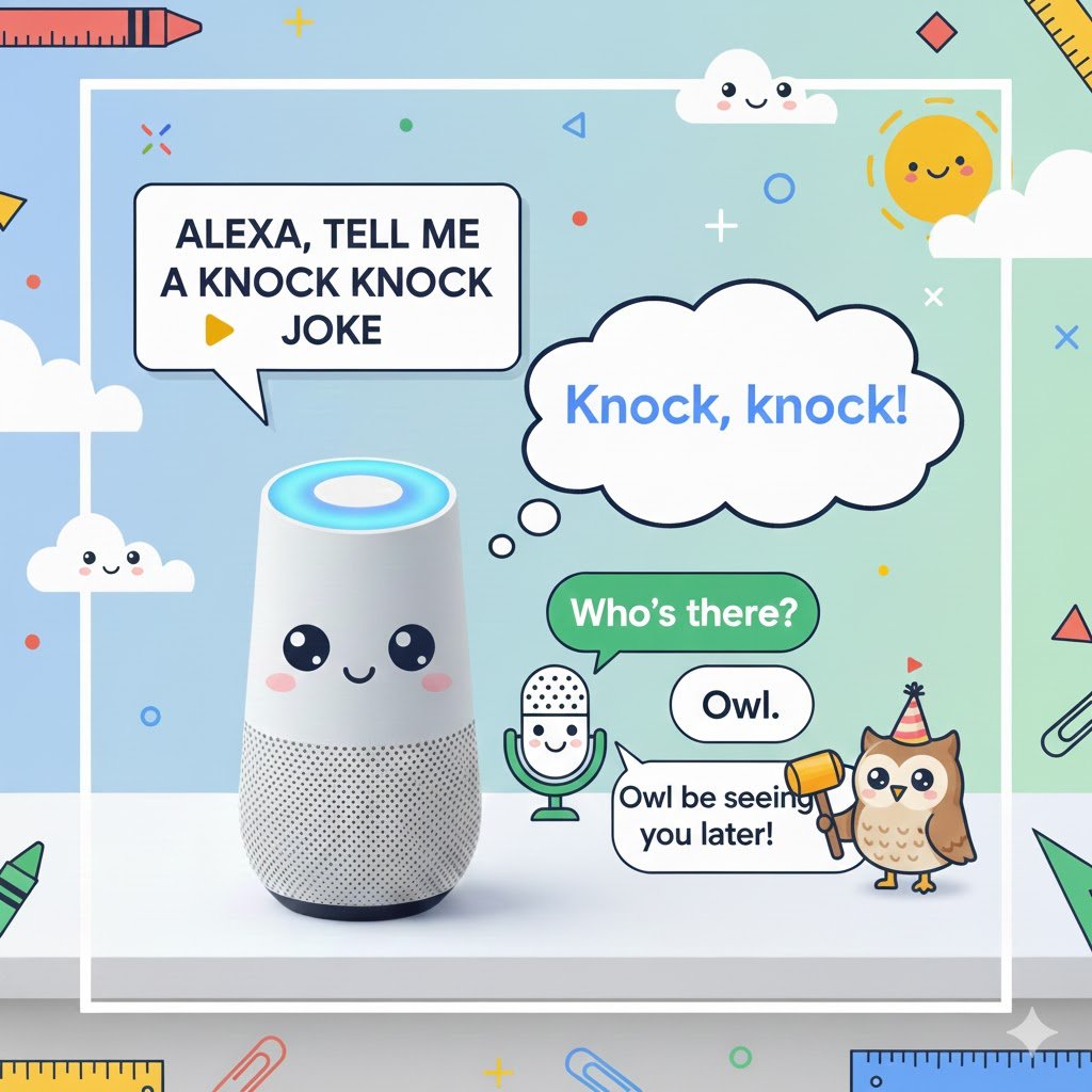 Alexa, Tell Me a Knock Knock Joke