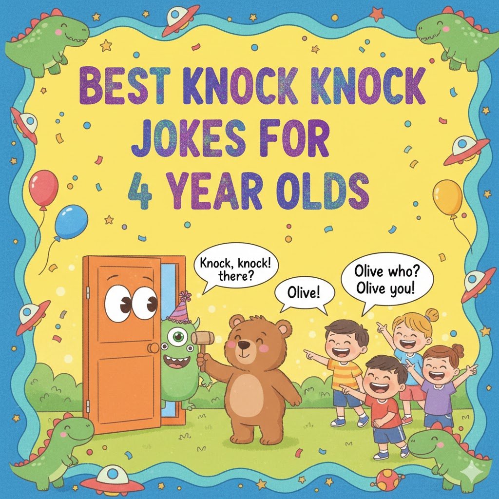 Best Knock Knock Jokes for 4 Year Olds