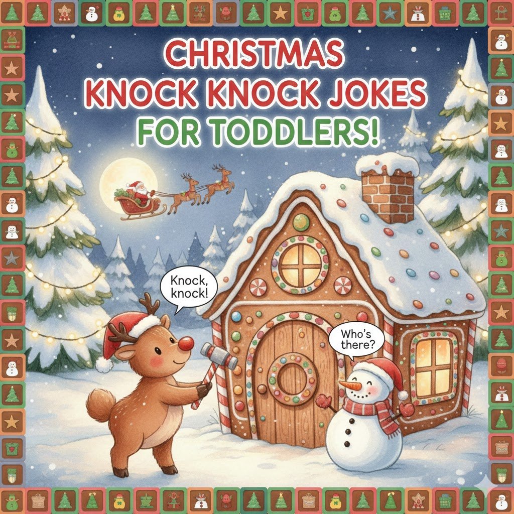 Christmas Knock Knock Jokes for Toddlers