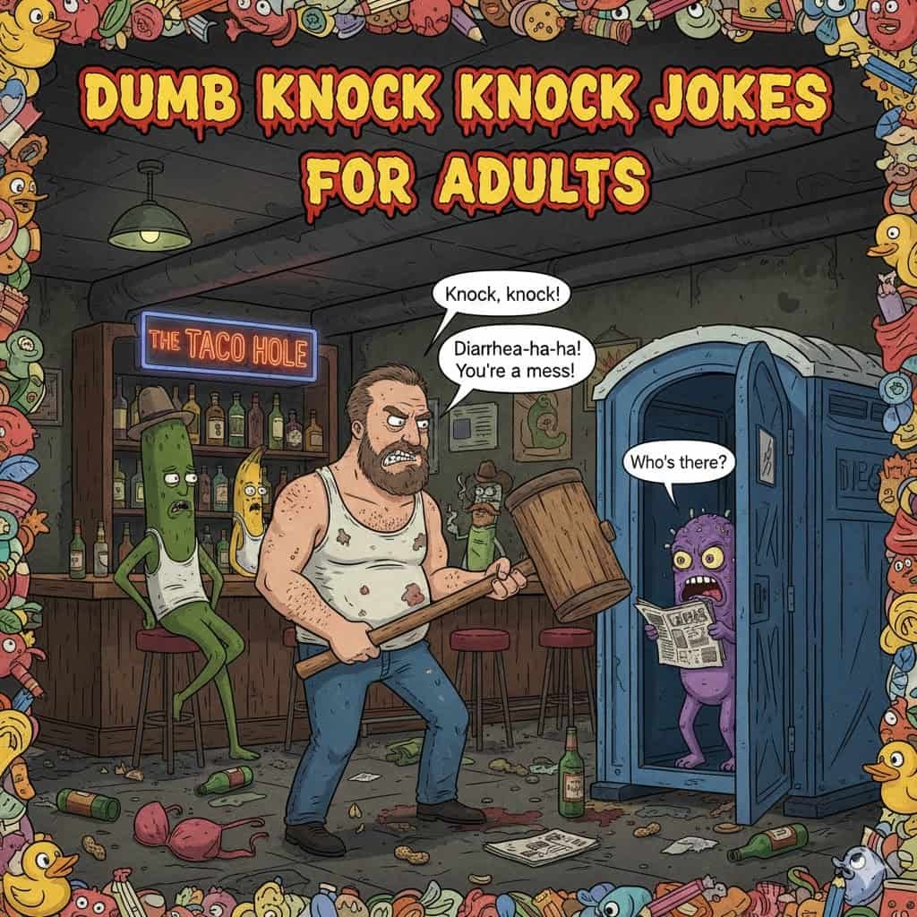  Dumb Knock Knock Jokes for Adults