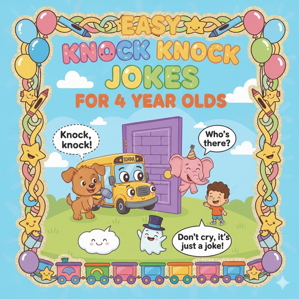 Easy Knock Knock Jokes for 4 Year Olds