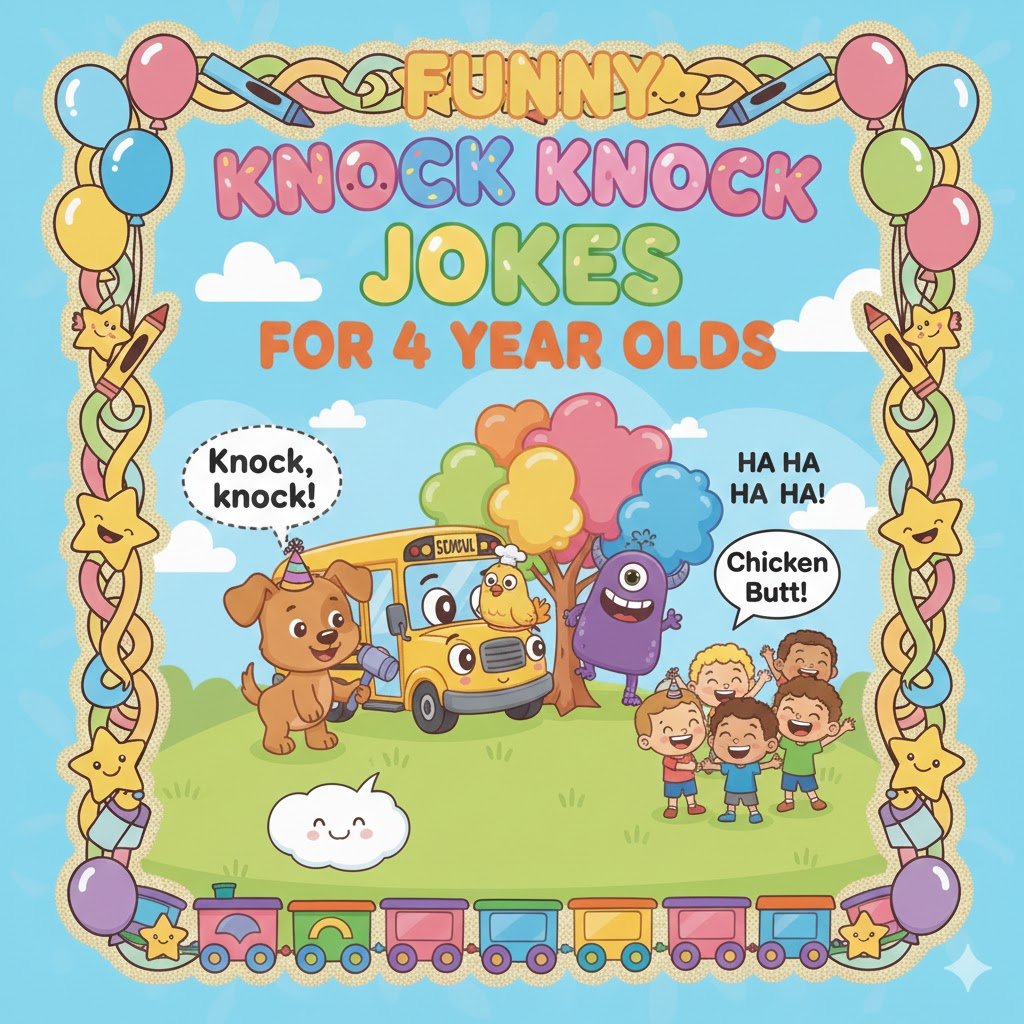 Funny Knock Knock Jokes for 4 Year Olds