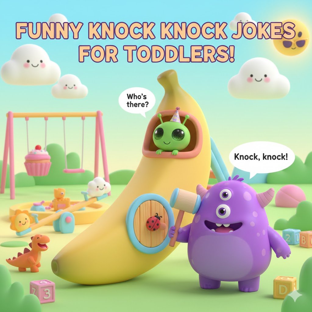 Funny Knock Knock Jokes for Toddlers