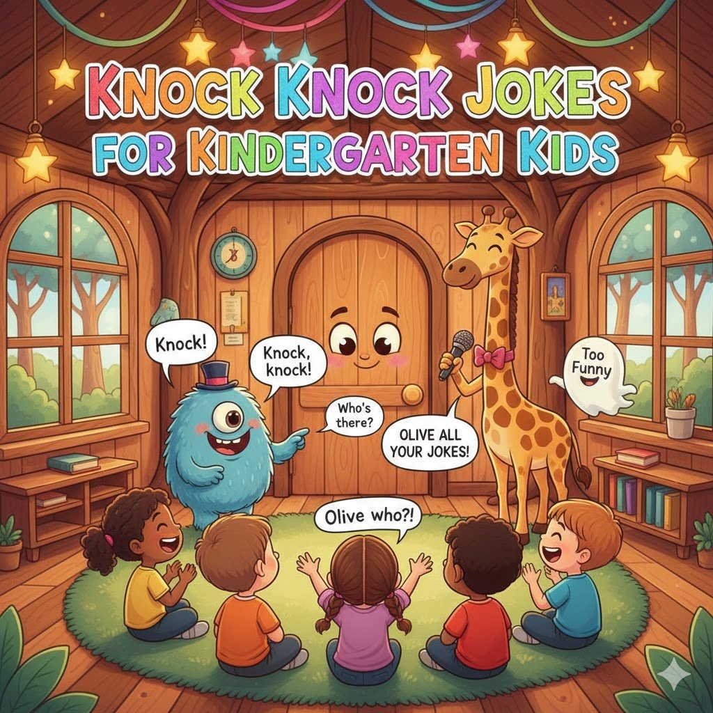Knock Knock Jokes for Kindergarten Kids