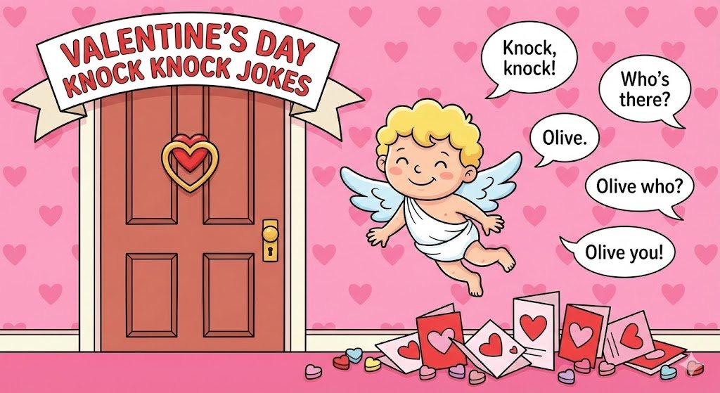 Valentine's Day Knock Knock Jokes