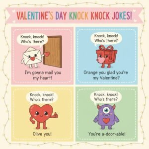 Valentine’s day Knock Knock Jokes