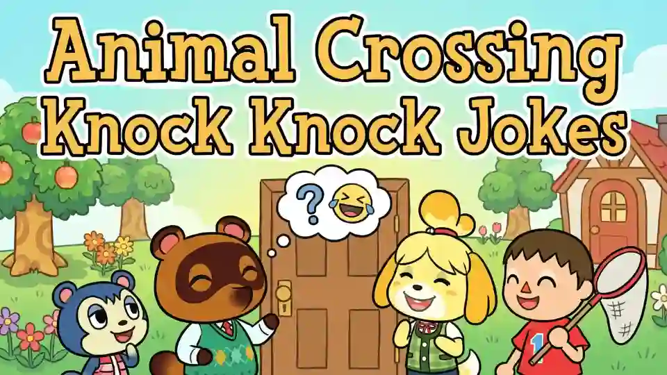 animal crossing knock knock jokes image