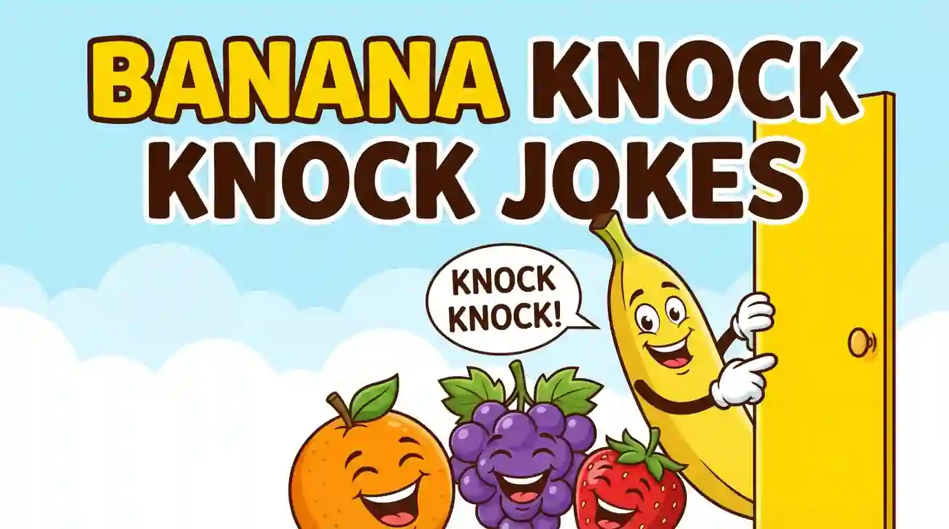 banana knock knock jokes image