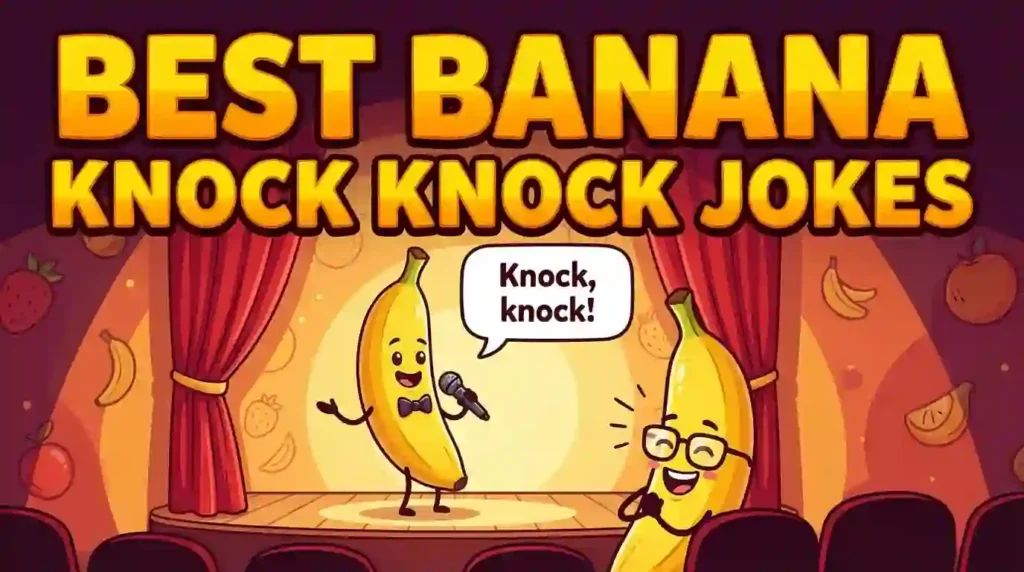 best banana knock knock jokes image