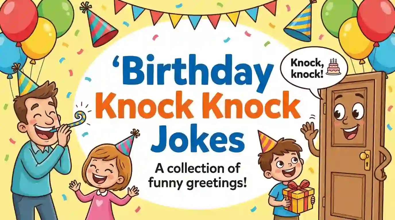 birthday knock knock jokes image