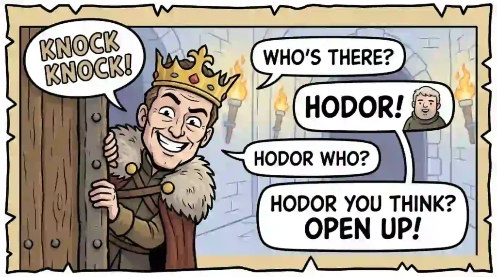 game of thrones knock knock jokes image
