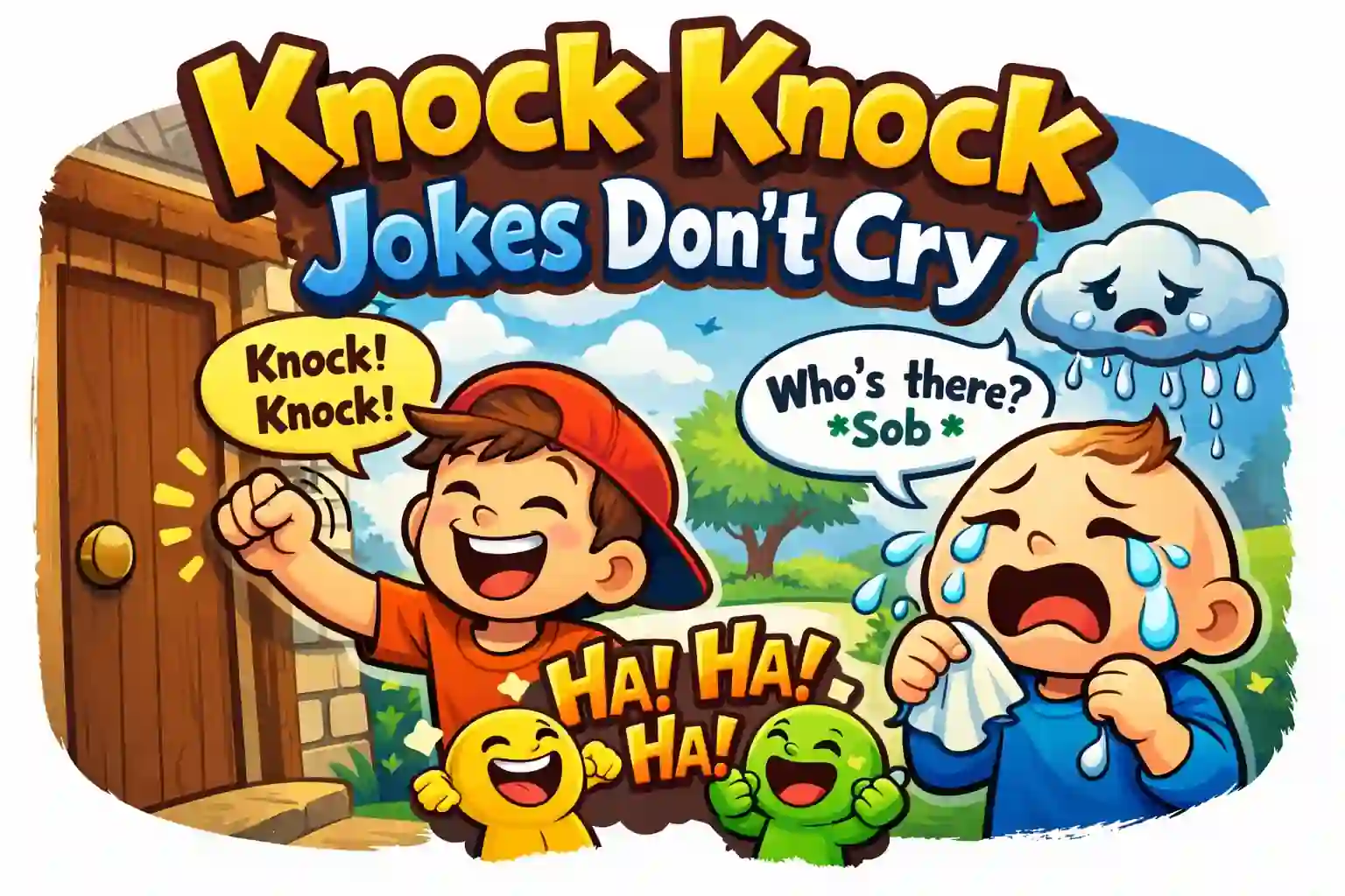 Knock Knock Jokes Don’t Cry