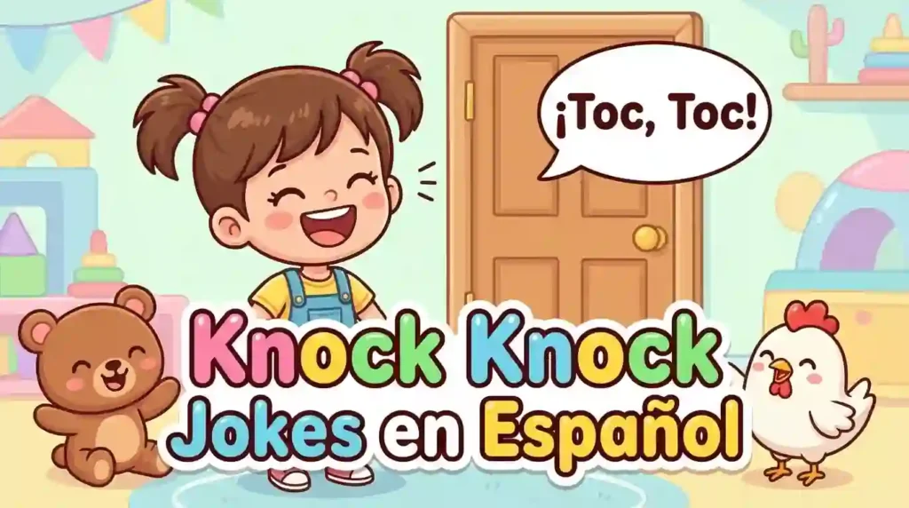 knock knock jokes en espanol image
