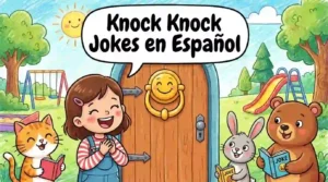 knock knock jokes en espanol image