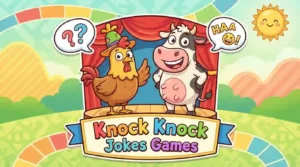 knock knock jokes games image